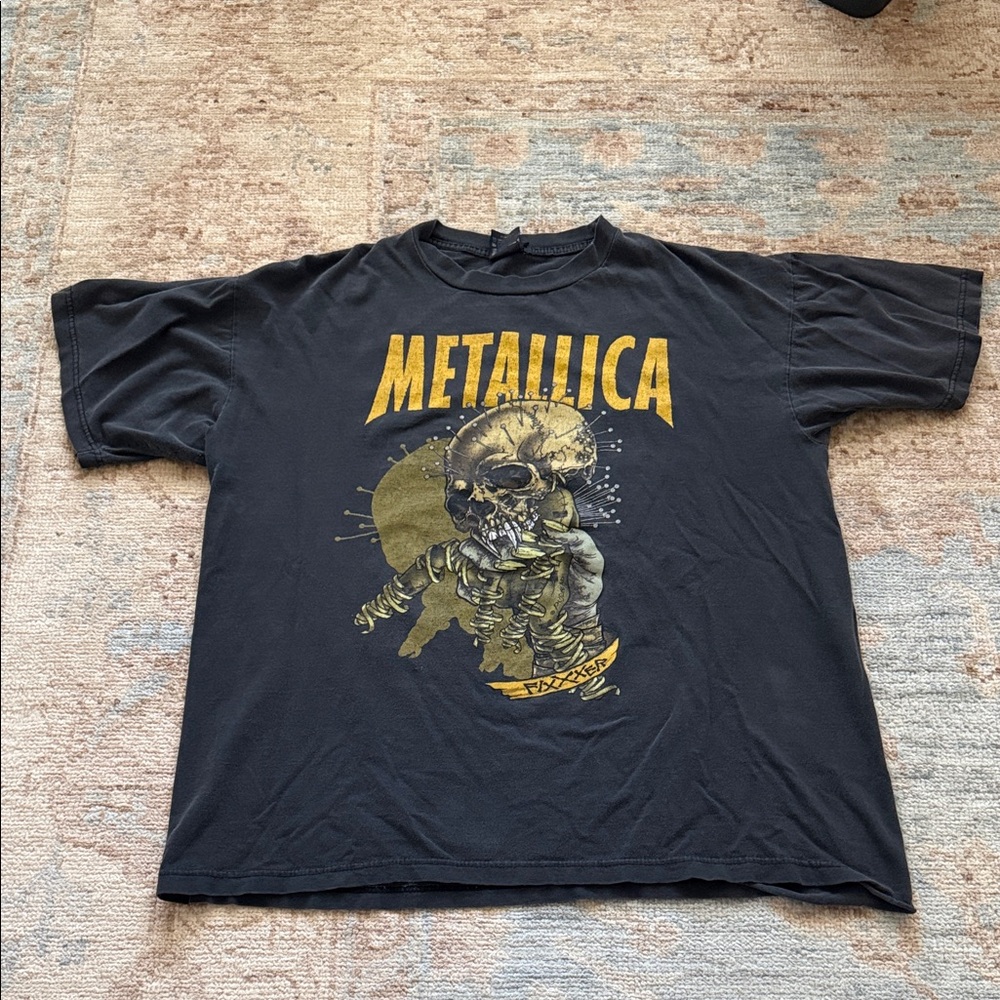 Vintage Metallica Fixxxer Graphic Pushead T-Shirt